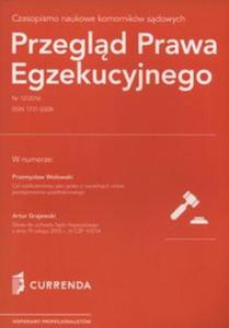 Przegld Prawa Egzekucyjnego 12/2016 - 2857810649