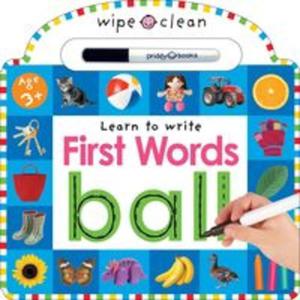 Wipe Clean First Words - 2857810738