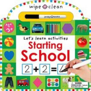 Wipe Clean Starting School - 2857810745