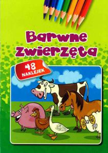 BARWNE ZWIERZTA BR. Z NAKLEJKAMI MD 9788378602545 - 2857812171