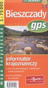 Bieszczady mapa turystyczna - 2857812270