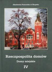 Rzeczpospolita domw 4 Domy miejskie - 2857812514