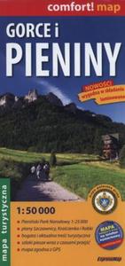 Gorce i Pieniny Mapa turystyczna 1:50 000