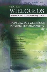 Wielogos 4(26)2015 Pismo Wydziau Polonistyki - 2857812551