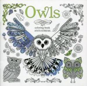Kolorowanka antystresowa Owls - 2857812902
