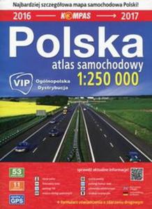 Polska Atlas samochodowy 1:250 000 Kompas - 2857813128