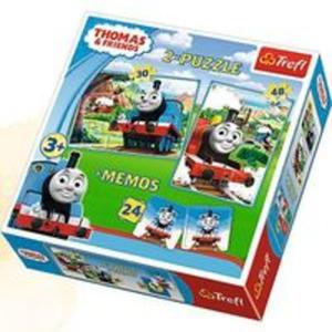 Puzzle Tomek i przyjaciele 2w1+memos - 2857813300