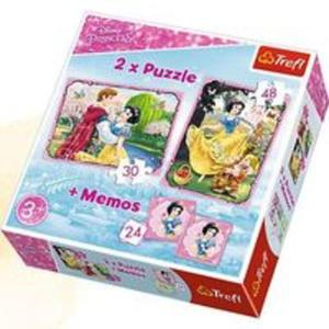 Puzzle Zakochana nieka 2w1+memos