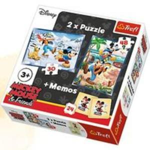 Puzzle Frajda z przyjacimi 2w1+memos - 2857813302