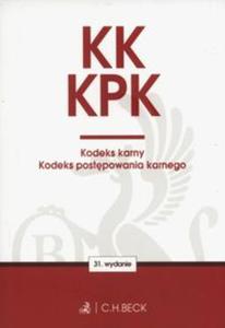 Kodeks karny. Kodeks postpowania karnego. Wydanie 31