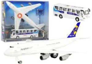 Zestaw Lotnisko Samolot + Autobus Airbus - 2857813608