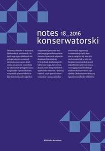 Notes Konserwatorski Tom 18 - 2857813898