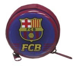 Portfelik metalowy okrgy FC Barcelona - 2857814442