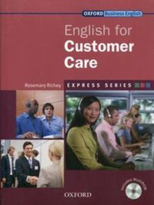 English for Customers Care Student's Book + CD-ROM - 2857814606