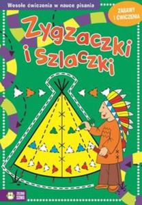 Zygzaczki i szlaczki Zabawy i wiczenia Zielony - 2857815133