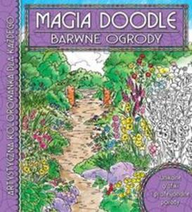 Barwne Ogrody Magia doodle - 2857815235