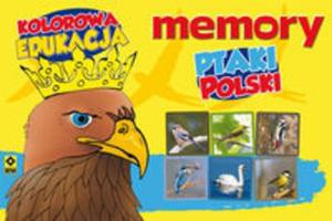 Ptaki Polski Memory Kolorowa Edukacja - 2857816191