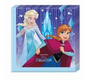 Serwetki Frozen Snowflakes 33x33 cm, 20 sztuk - 2857816647