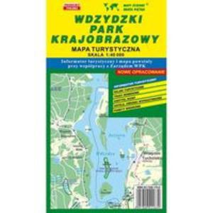 Wdzydzki Park krajobrazowy mapa turystyczna 1:40 000 - 2857817420