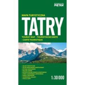 Tatry mapa turystyczna 1:30 000 - 2857817431