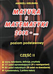 MATURA Z MATEM. CZ.2 ZP KIEBASA 2018... LUBATKA 9788392947882 - 2857817473