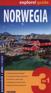 Norwegia 3 w 1 Przewodnik atlas mapa - 2857818021
