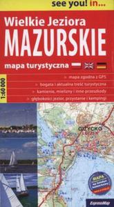 Wielkie Jeziora Mazurskie mapa turystyczna 1:60 000 - 2857818024