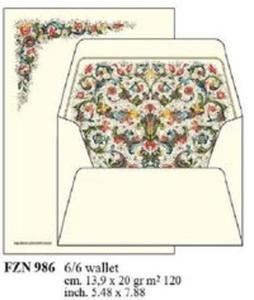 Papeteria Wallet 6 kopert i 6 papierw listowych FZN 986 - 2857818341