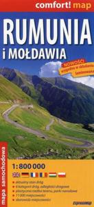 Rumunia i Modawia mapa samochodowa 1:800 000 - 2857818494