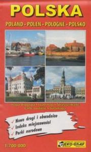 Polska mapa 1:700 000 - 2857818743