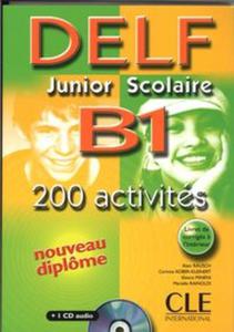 DELF Junior Scolaire B1 ksika+klucz+transkrypcja+CD audio - 2857818856