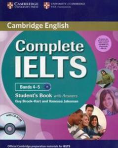 Complete IELTS Bands 4-5 Student's Pack (Student's Book with Answers with CD-ROM and Class Audio CDs (2)) - 2857819189