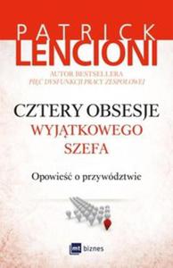 Cztery obsesje wyjtkowego szefa - 2857819640