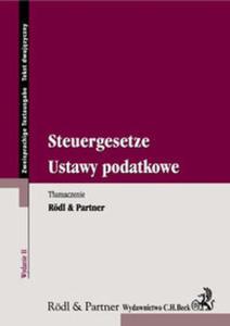 Steuergesetze Ustawy podatkowe - 2857819663