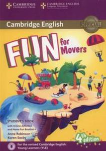 Fun for Movers Student's Book + Online Activities + Audio + Home Fun Booklet 4 - 2857820900
