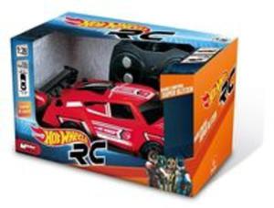 Hot Wheels Samochd zdalnie sterowany 1:28 czerwony - 2857822226