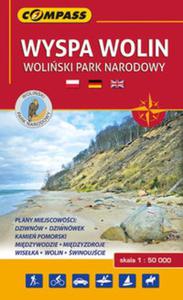 Wyspa Wolin Woliski Park Narodowy mapa turystyczna 1:50 000 - 2857824530