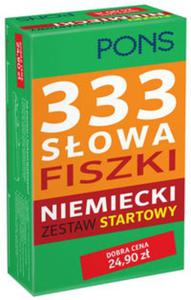 333 Sowa Fiszki Niemiecki Zestaw startowy