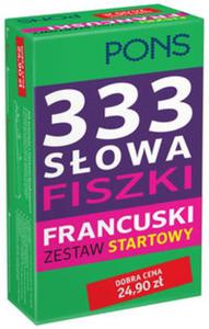 333 Sowa Fiszki Francuski Zestaw startowy - 2857824902