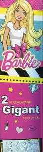 Kolorowanka Gigant Barbie - 2857825488