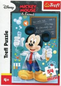 Puzzle 54 Mini Myszka Miki i Przyjaciele Miki chemik - 2857825758