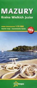 Mazury Kraina Wielkich Jezior mapa turystyczna 1:75 000 - 2857825872