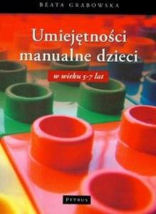 Umiejtnoci manualne dzieci w wieku 5-7 lat - 2825667322