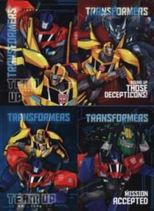 Zeszyt A5 w trzy linie 16 kartek Transformers 15 sztuk mix - 2857826667