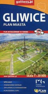 Gliwice plan miasta 1:20 000 - 2857826946