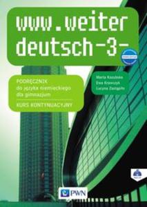 www.weiter deutsch 3 Podrcznik Kurs kontynuacyjny + CD - 2857826966