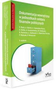 Dokumentacja wewntrzna w jednost finansw pub w4 + Pyta CD - 2857827130