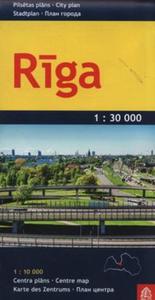 Ryga plan miasta 1: 30 000