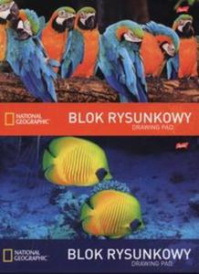 Blok rysunkowy A4 National Geographic 20 kartek 10 sztuk mix - 2857828377