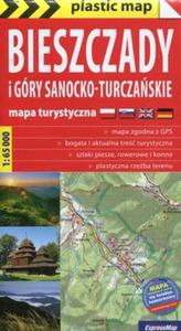Bieszczady i Gry Sanocko-Turczaskie 1:65 000 mapa turystyczna - 2857829143